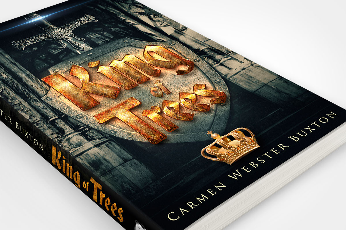 book cover redesign king of trees carmen webster