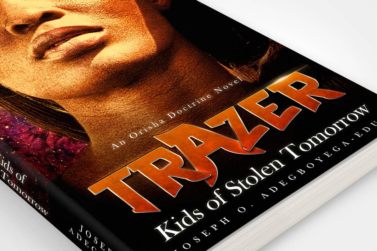 book cover redesign trazer