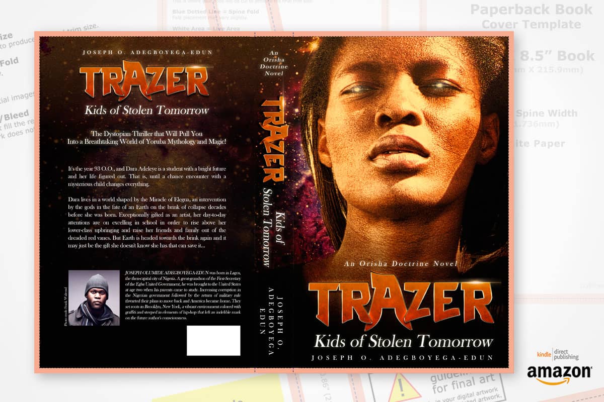 book cover redesign trazer
