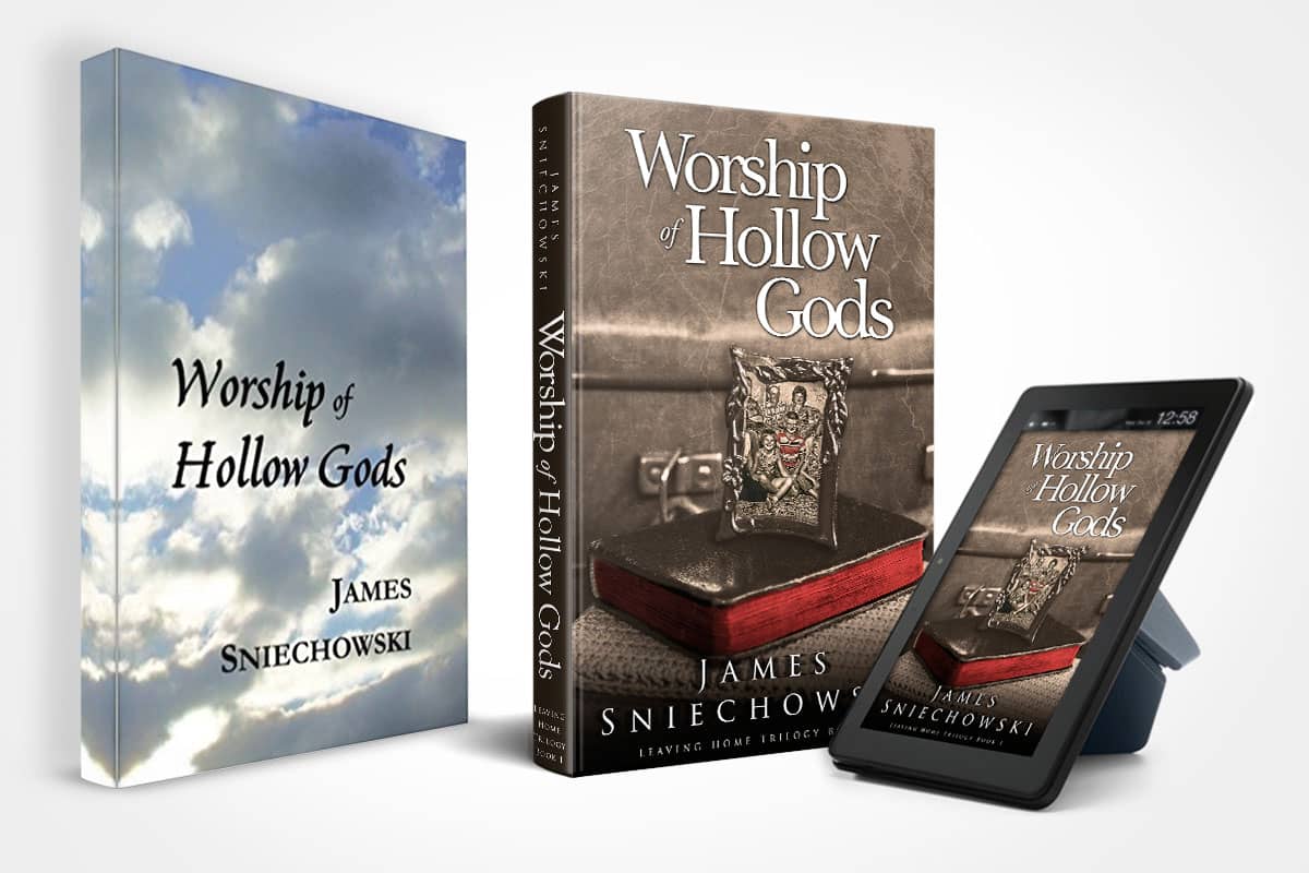 book cover redesign worship