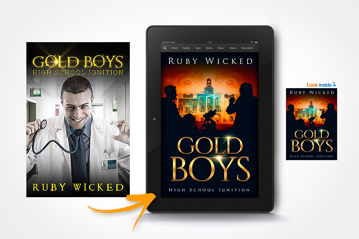 book cover redesign ruby wicked gold boys