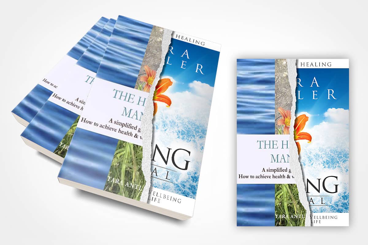 book cover redesign tara antler the healing manual