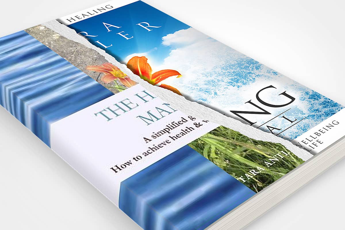 book cover redesign tara antler the healing manual