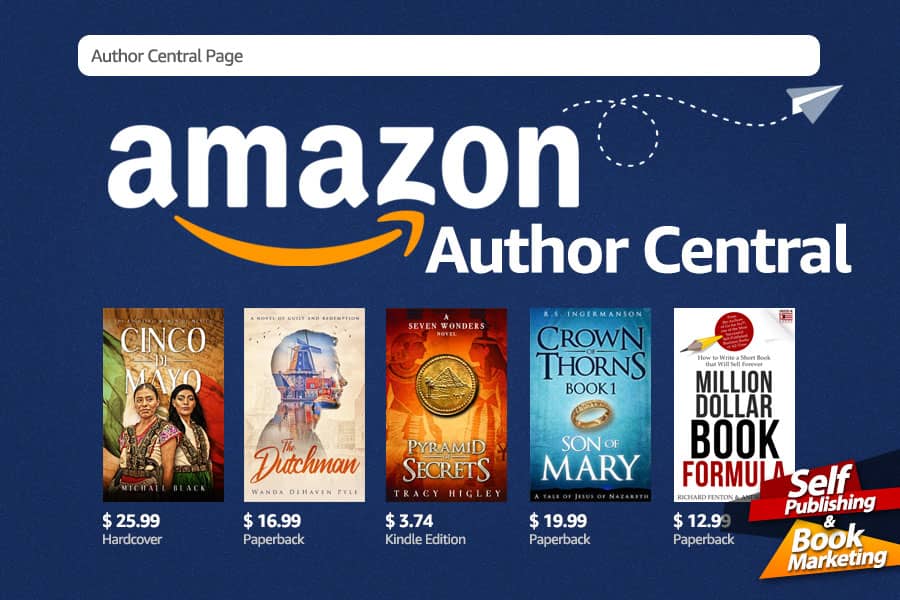 Amazon Author Central – How to Setup Your Author Page on Amazon!