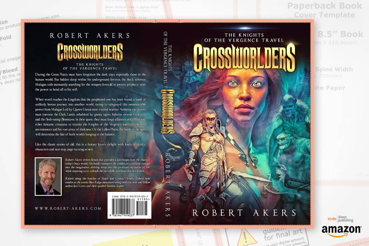 fantasy book cover design