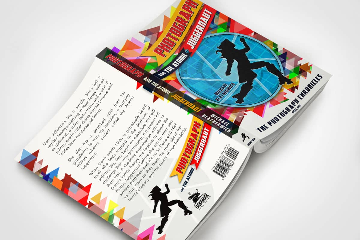 book jacket layout