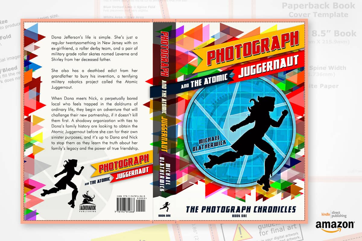 book jacket layout