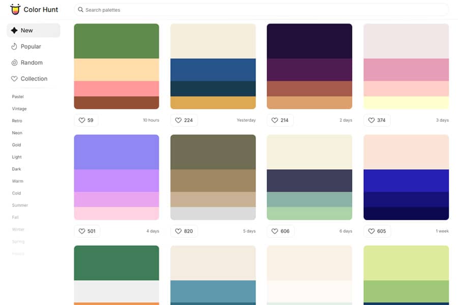 Color Palette Generators - Top 10 Websites to Generate Color Palettes ...